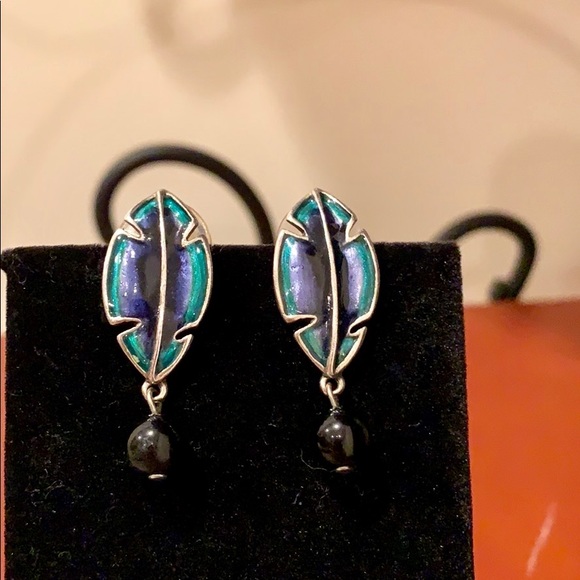 Chico’s Matching Leaf Necklace & Earrings - Picture 2 of 5